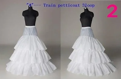 12 Gaya Putih A-line/Hoop/Hoopless/Pendek Crinoline Petticoat/Memetiknya Pernikahan