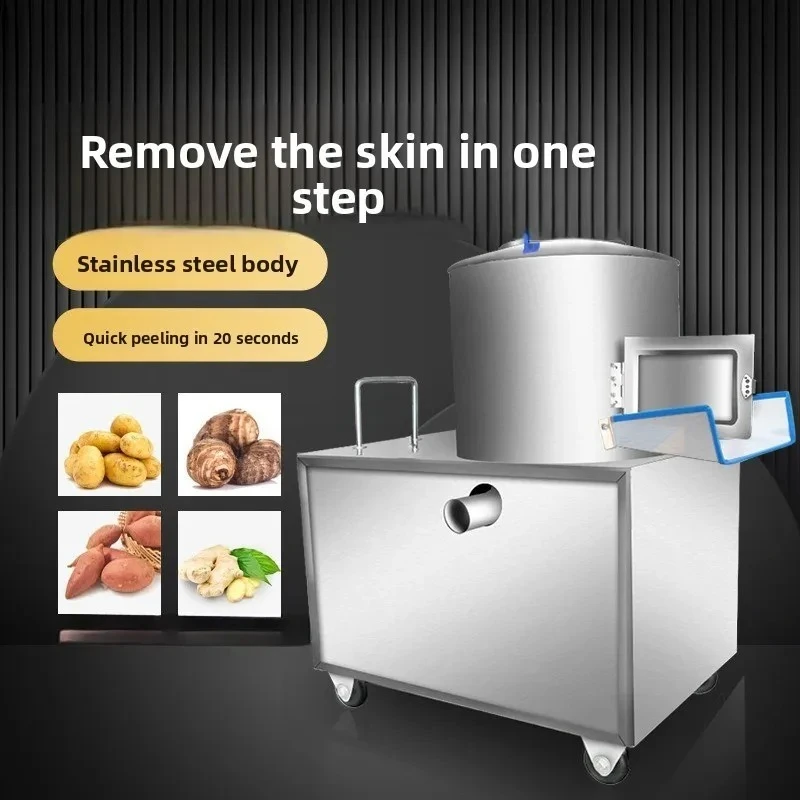 Automatic Onion and Potato Peeler and Skin Remover Machine