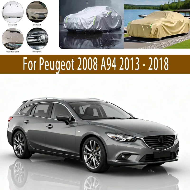 

For Mazda 6 GJ1 GL MK3 2012-2017 2015 Outdoor Protection Full Car Covers Snow Cover Sunshade Waterproof Dustproof Exterior