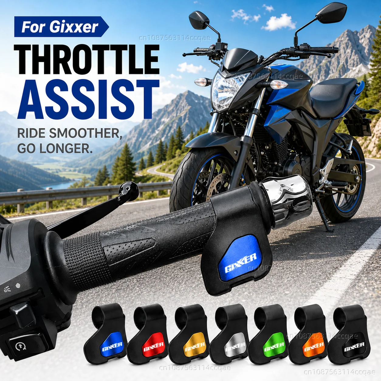 Para Gixxer 150 SF 150SF SF 250 SF250 GIXXER 155 250 2020 2021 Clip de Asistencia al Acelerador de Motocicleta Ahorrador de Esfuerzo CNC