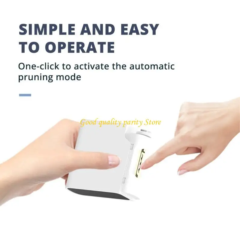 

Автоматические электрические кусачки для ногтей M4YA со светодиодной подсветкой, хранилищем обрезков ногтей и пилочкой для