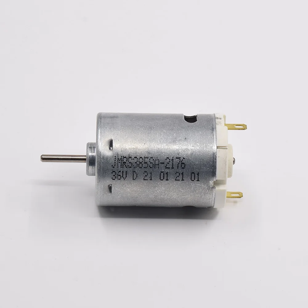 RS-385SA-2176 Motor DC 18V-36V 24V High Speed Micro Round 27.5mm 385 Electric Motor for Hot Gun Hair Dryer Vacuum Cleaner