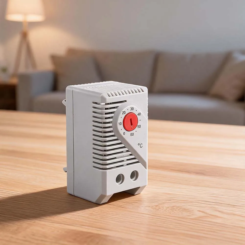 Switch Thermostat Compact Mechanical Heat And Cool Combined IP20 Temperature Controller Thermostatic Bimetal Useful