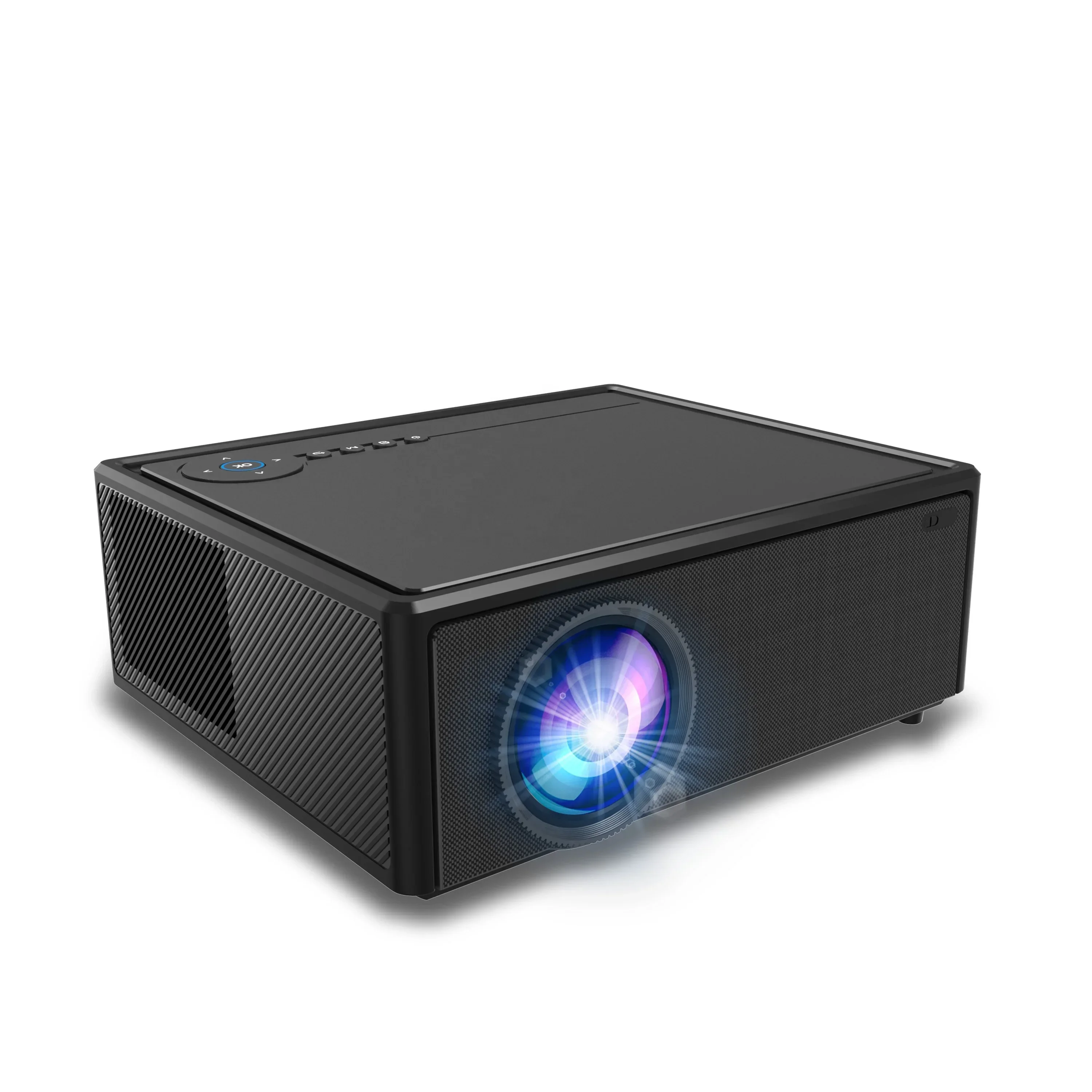 New arrival for google certified 4k 600ANSI LCD + LED outdoor indoor education cinema home theater android smart projectors