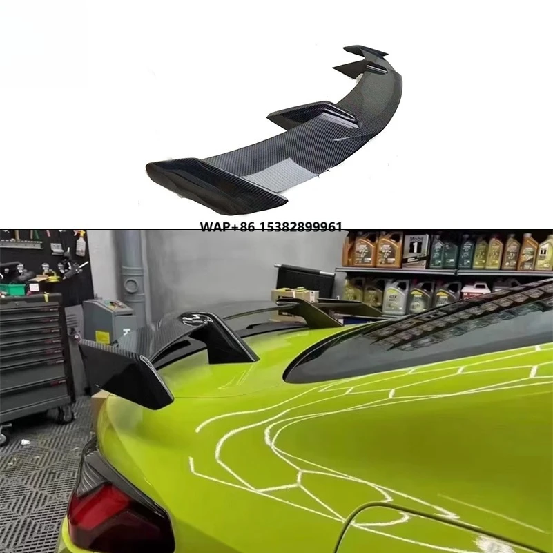 M2 M3 M4 M5 New MP Style Carbon Fiber GT Wing - Latest OEM Design Large Rear Spoiler for M Power Series, Adjustable MP Wing