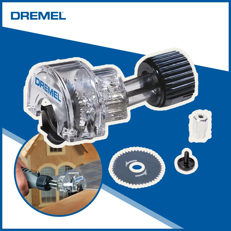 Dremel 670 Mini Saw Attachment Circular Saw with 6.4mm Cutting Depth for Rotary Multi Tool For Cutting Laminate Wooden Flooring