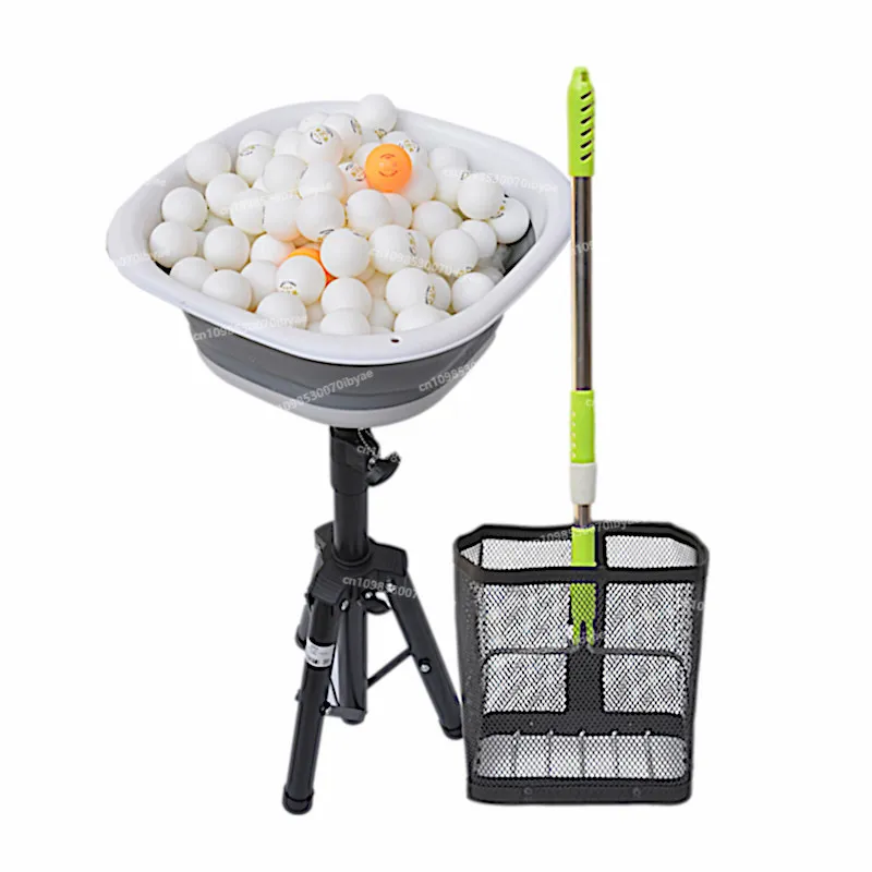 

Портативный настольный теннис, сервировочная раковина, раковина с несколькими мячами, мобильная коробка для сбора мячей, тренировка арена