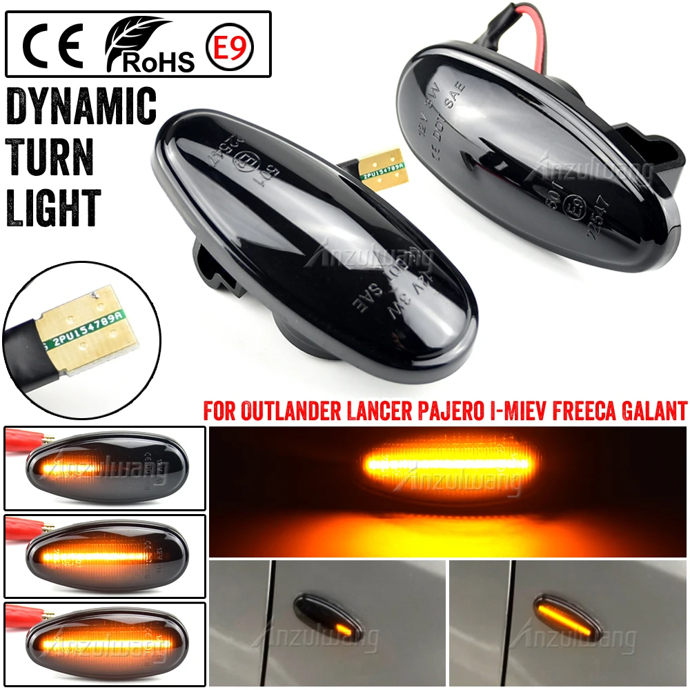 For Mitsubishi Lancer Outlander 2003-2005 2006 Front Left Right Side Fender Marker Parking Light Lamp MR522027 Fit