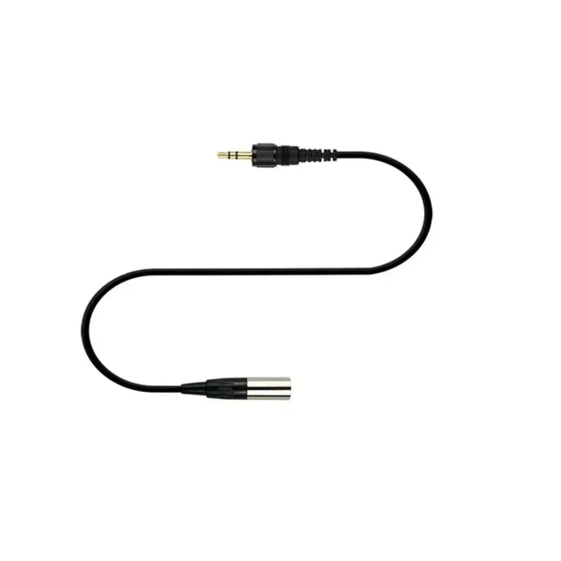 Canfon 3.5mm TRS Coiled Audio Cable for Wireless Mic to Camera, Compatible with Rode Sennheiser Saramonic DJI Sony