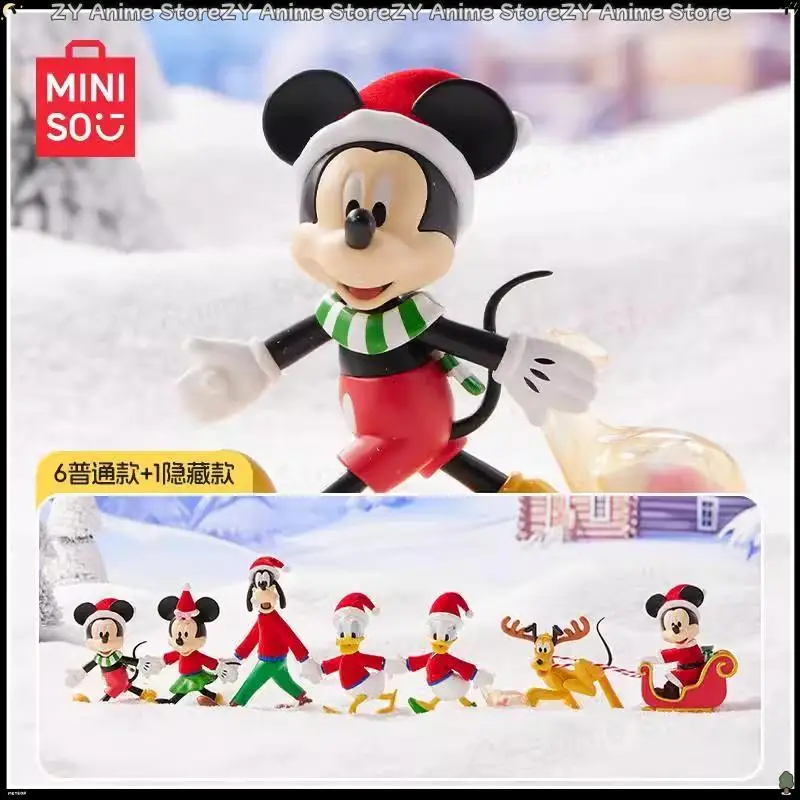 Genuine Disney Hand-in-hand Series Mysterious Blind Box Handmade Model Desktop Decoration Surprise Box Children's Holiday Gifts