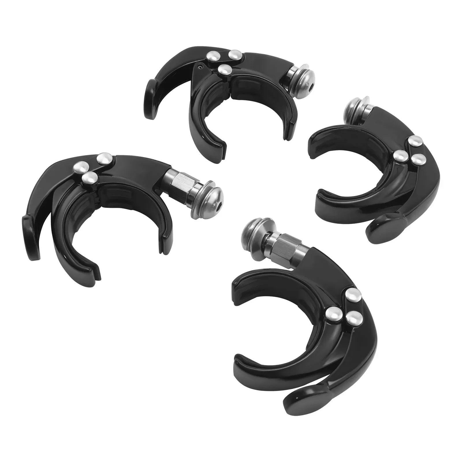 

Motorcycle 54mm 56mm Windshield Clamps For Harley Low Rider S FXLRS 2020-2024 Fat Bob 2018-2024