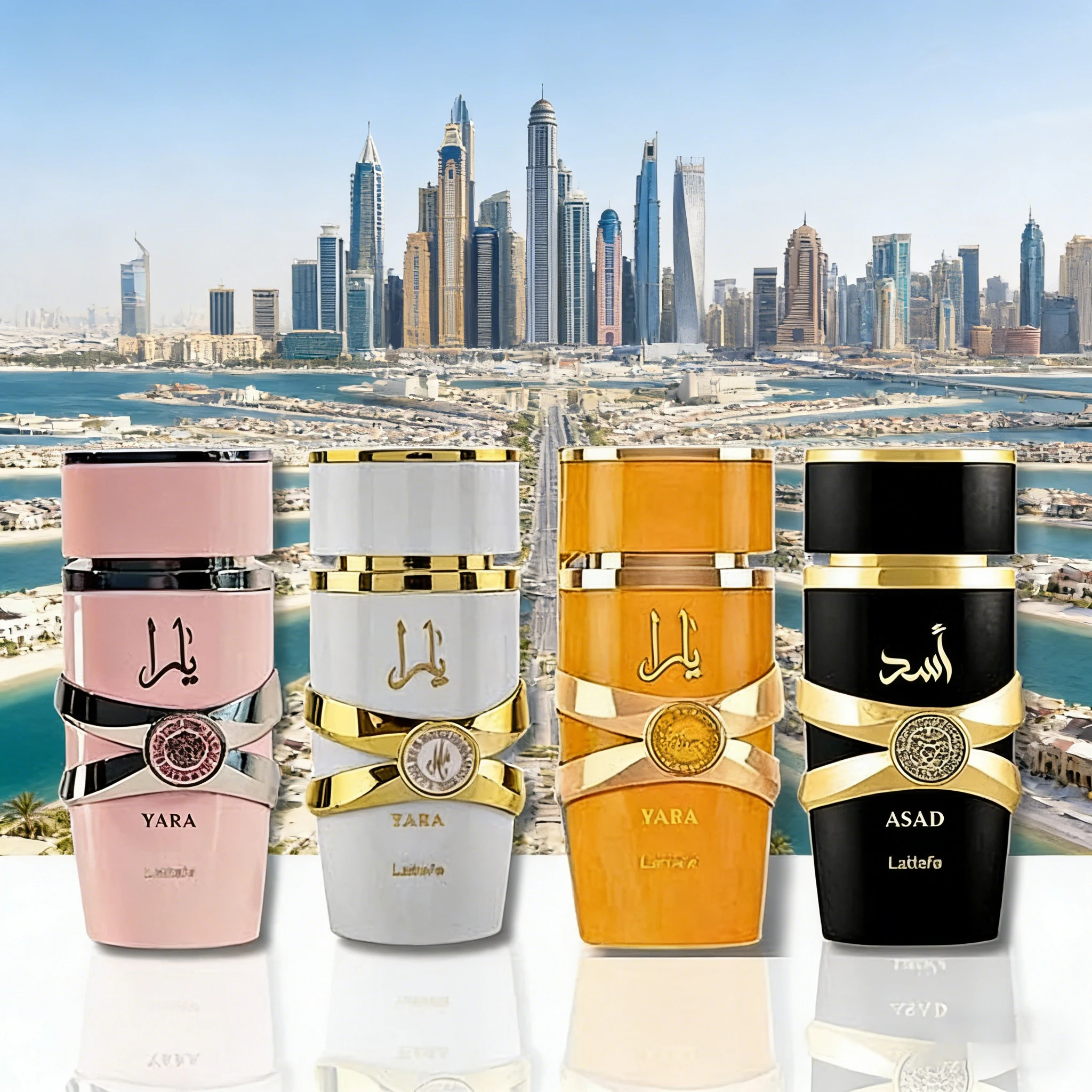 

Lattafa Yara Vanilla Gourmand Fruity Floral Eau Parfum Long-Lasting Fragrance Arabian Women 100ML Portable Hair and Body Spray