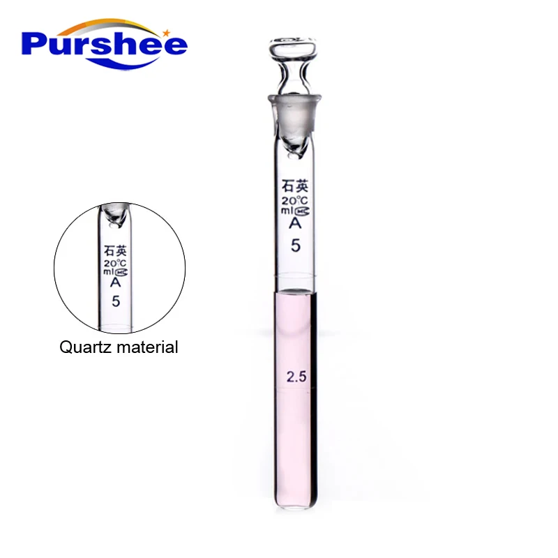 

Quartz test tube with lid(5ml)