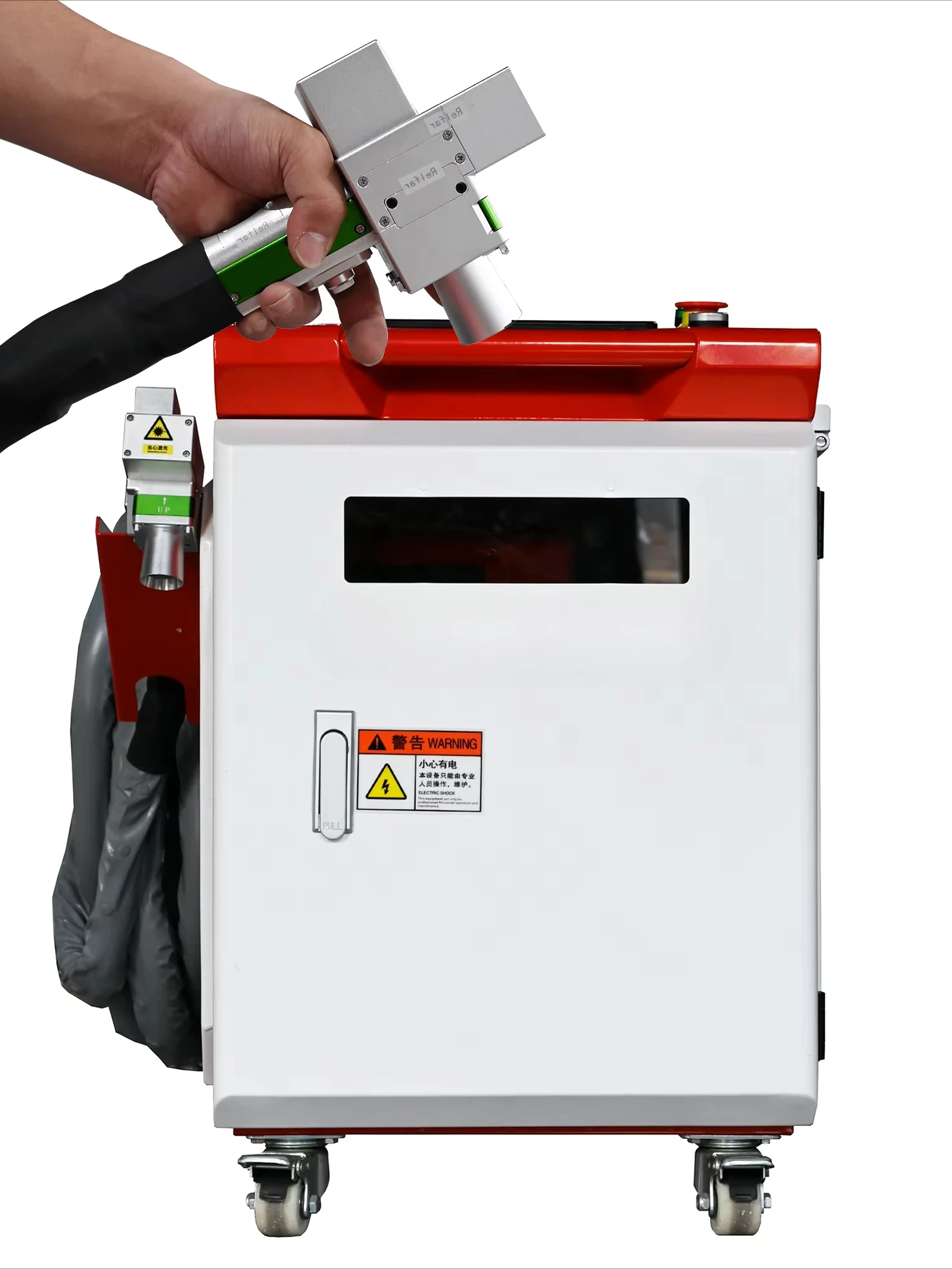 igh-efficiency Rust Removal Paint Cleaning Machine 1500W Derusting Continuous Fiber Cleaning Machine H