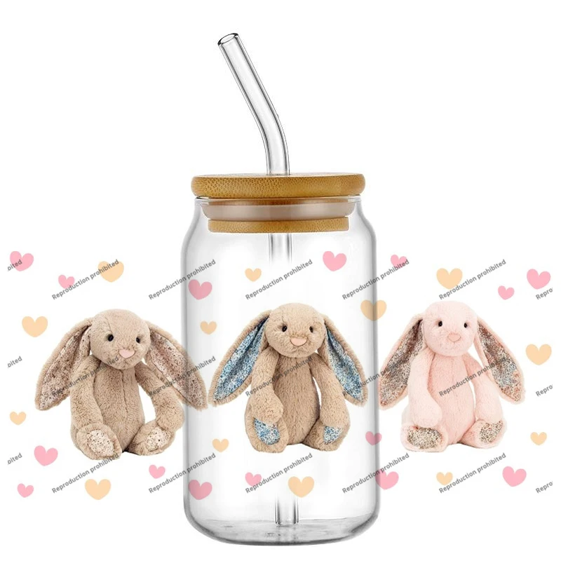 

Новые плюшевые игрушки, наклейки, 3D-переводки, УФ-наклейки DTF, 16 унций, обертывания для очков, кружка «сделай сам», водонепроницаемая мультяшная наклейка