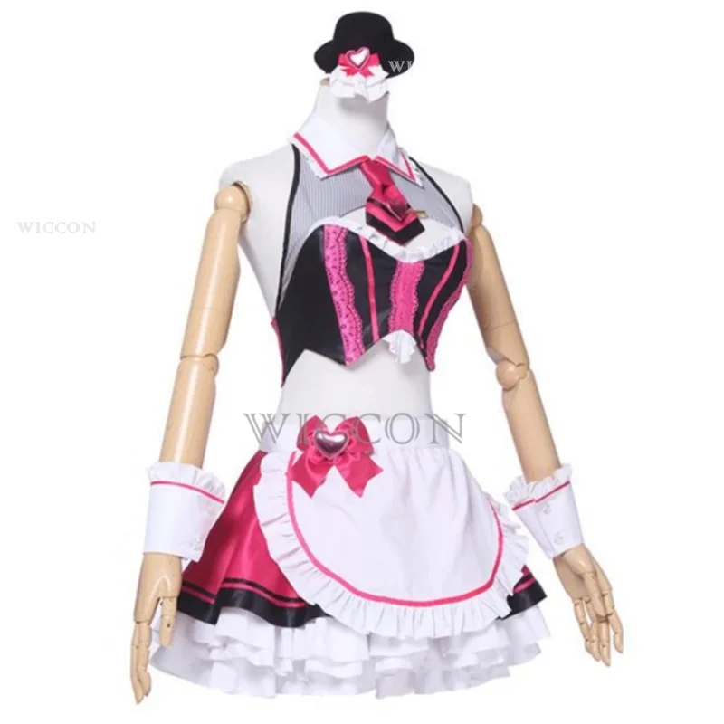2025 New Anime Game Fate/Stay Night Tohsaka Rin Matou Sakura Cosplay Costume Chocolate Maid Dress Wig Woman Sexy Kawaii Ca☆★ee☆★