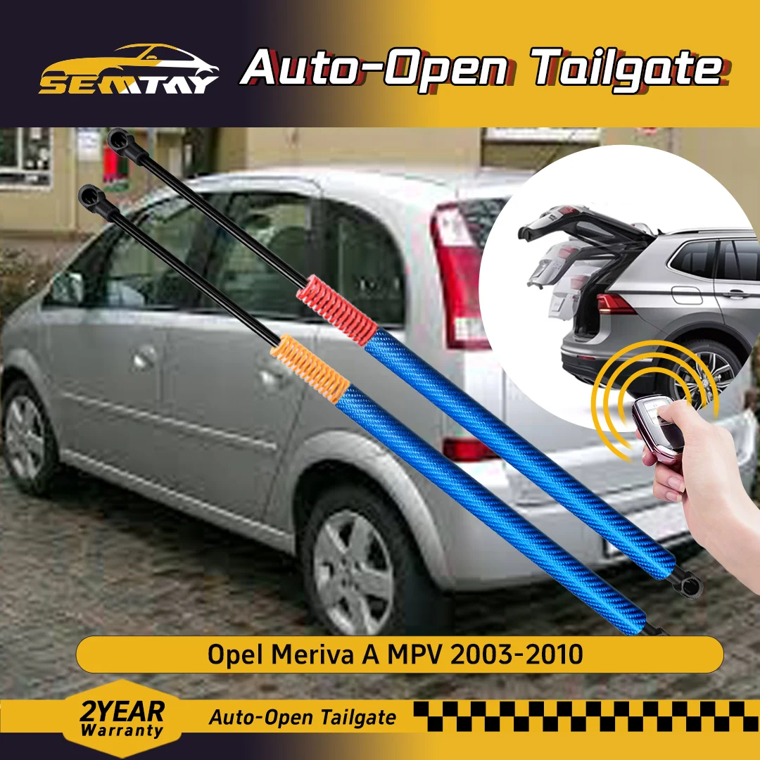 

SEMTAY Automatic Lifting Trunk Struts with Spring for Meriva A MPV 2003-2010 Opel models Rear Tailgate Boot Lift Supports