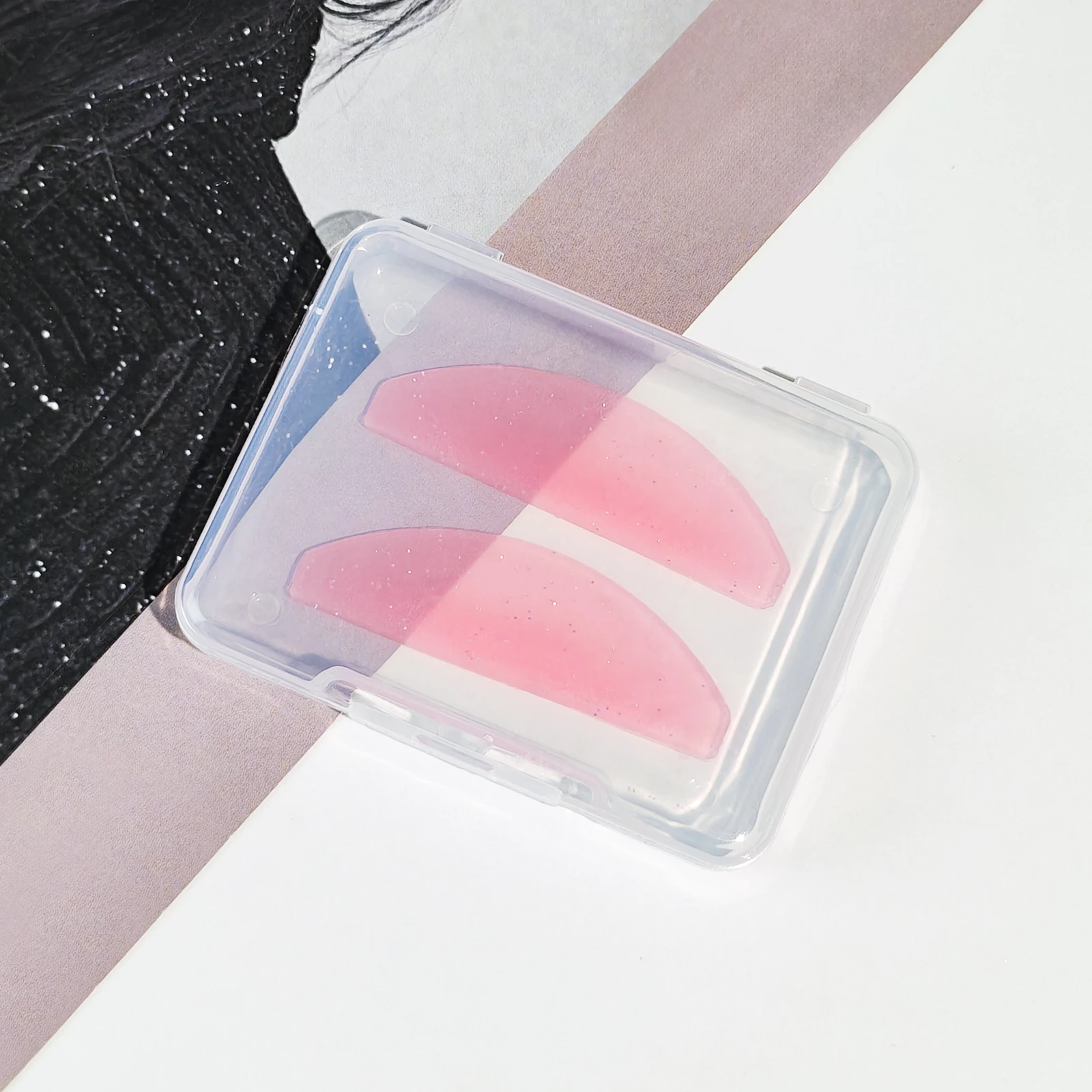 PERMANIA 1 Paar Wimpernweichmacher-Pads, Silikon-Wimpernlifting-Schutzschilde, flache koreanische Wimpernlifting-Pads für Nr. 1 Perm Wimpernlifting-Make-up-Tool – Detail 21