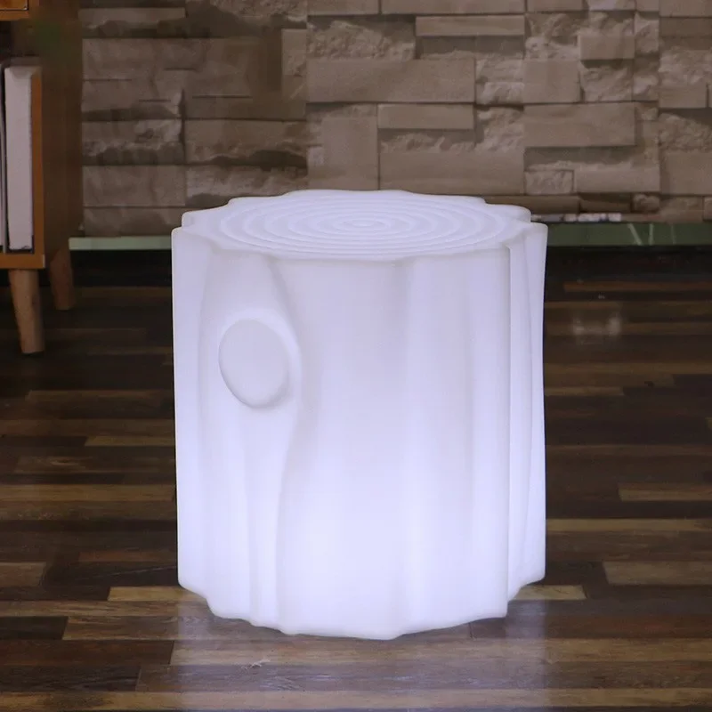 KERWIN Modern Stump Stool Led Creative Luminescence Atmosphere Night Light Waterproof IP65 Decor Restaurant Bar