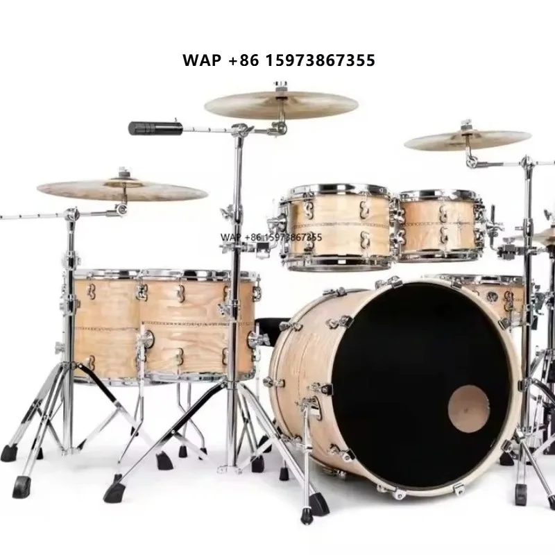 Glamor High-end  Drum Kits Premium North-America Maple Shell Professional Musical Instrument Drum Sets