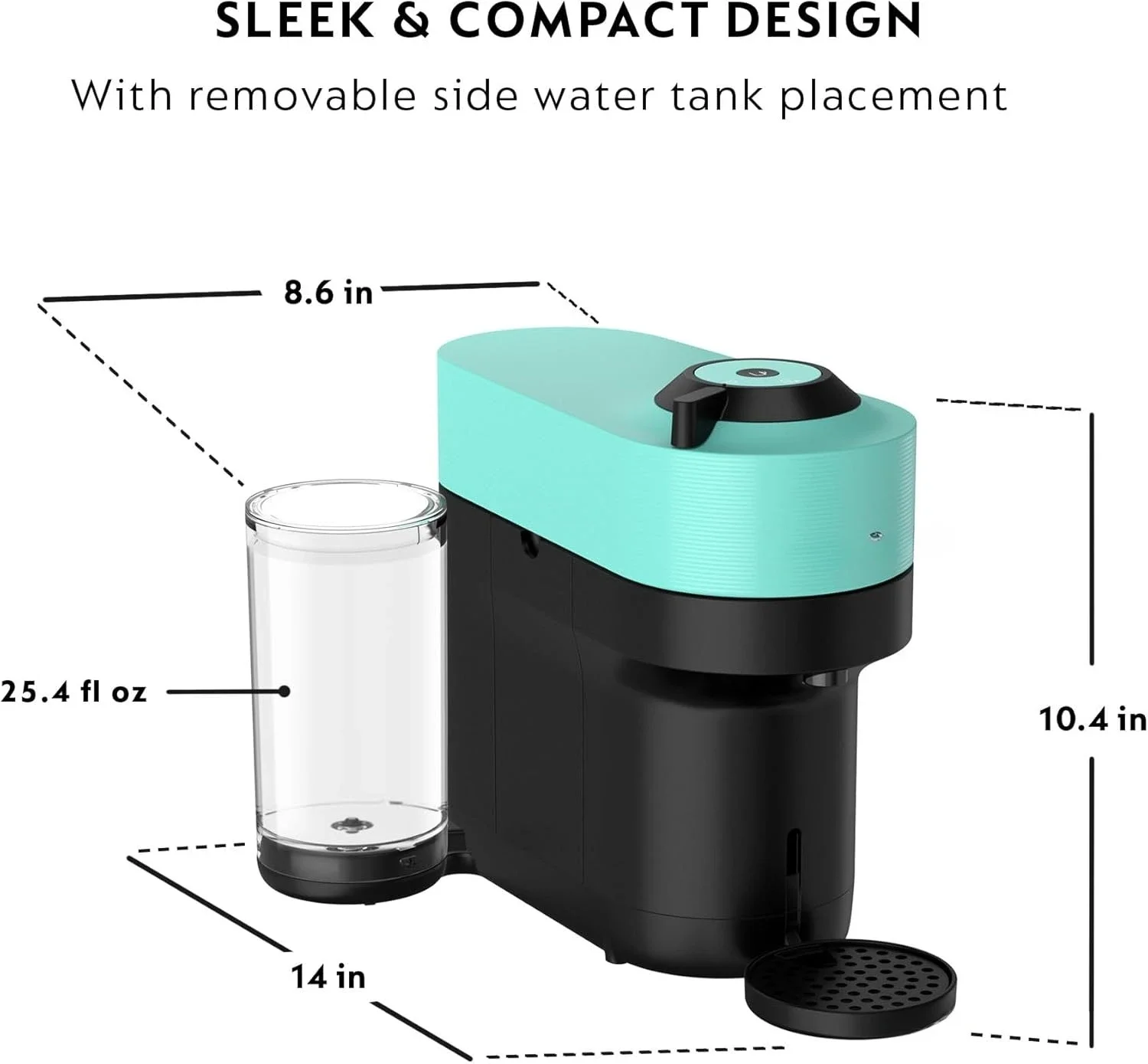 Machine à café et expresso, Aqua Mint