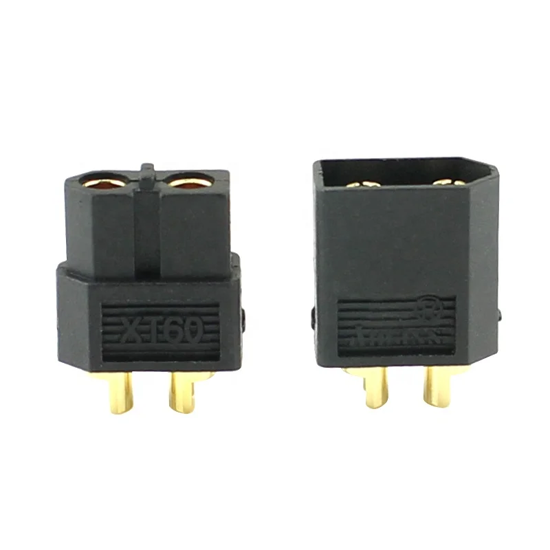 10PCS Amass XT60 Metal Bullet Connector Plug Male Female For RC Quadcopter & FPV Racing Drone For Lipo Battery Electrical Toys