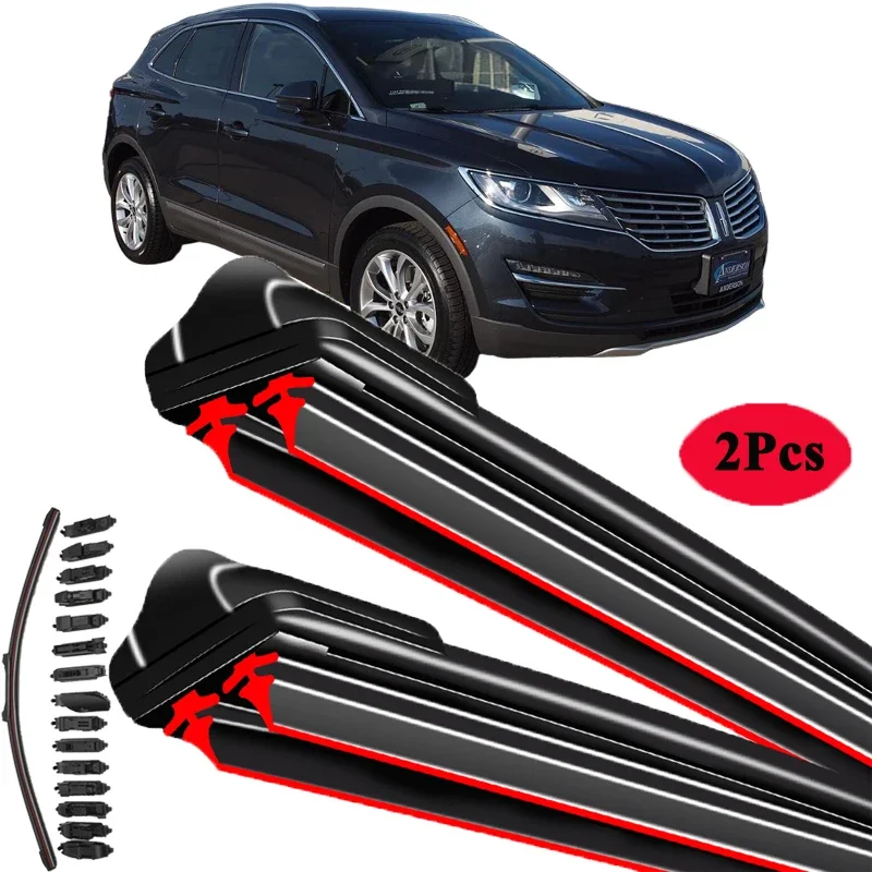 

For Lincoln MKC 2015-2019 Car Windshield Wiper Blade Front Windscreen Brushes Washer Accessories Cleaning Replacement Parts