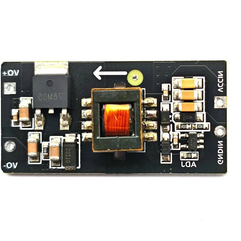 BAAE Ultra-Low Ripple DC-DC Isolated Power Supply 5-36V Input, Single Channel Low Noise Wide Voltage Output 12V