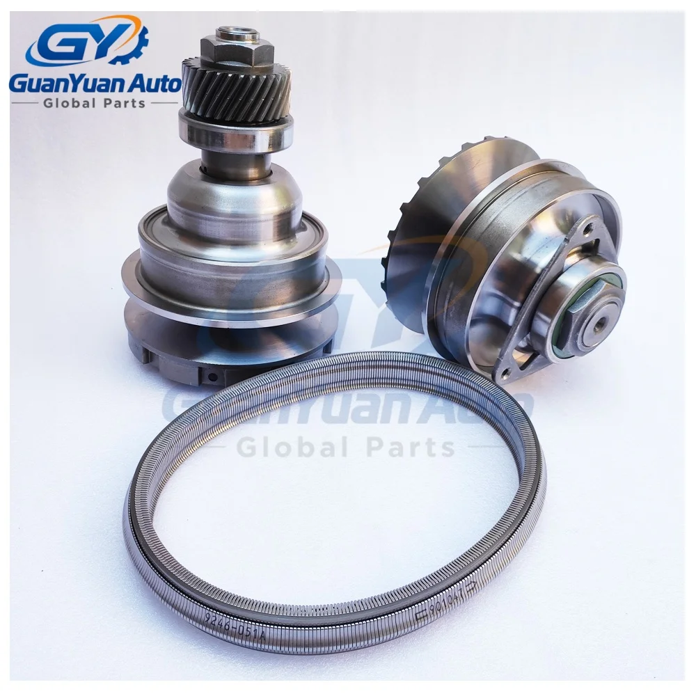 Original JF011 JF011E RE0F10A Continuously Variable Transmission Pulley Block with Chain 901066 901047 for Nissan Mitsubishi