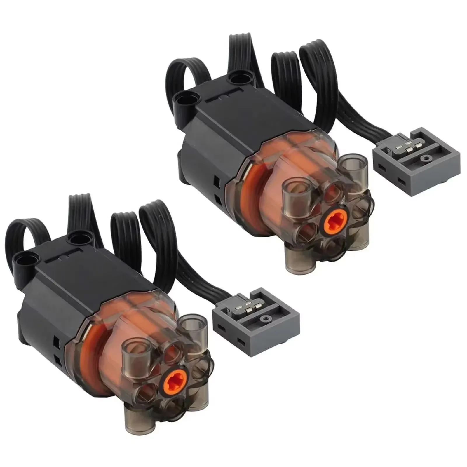 Black Panther-Motor L de sobrevelocidad, bloques de construcción MOC, funciones de potencia, Control remoto, Motor de alta velocidad para juguetes de coches Legoeds