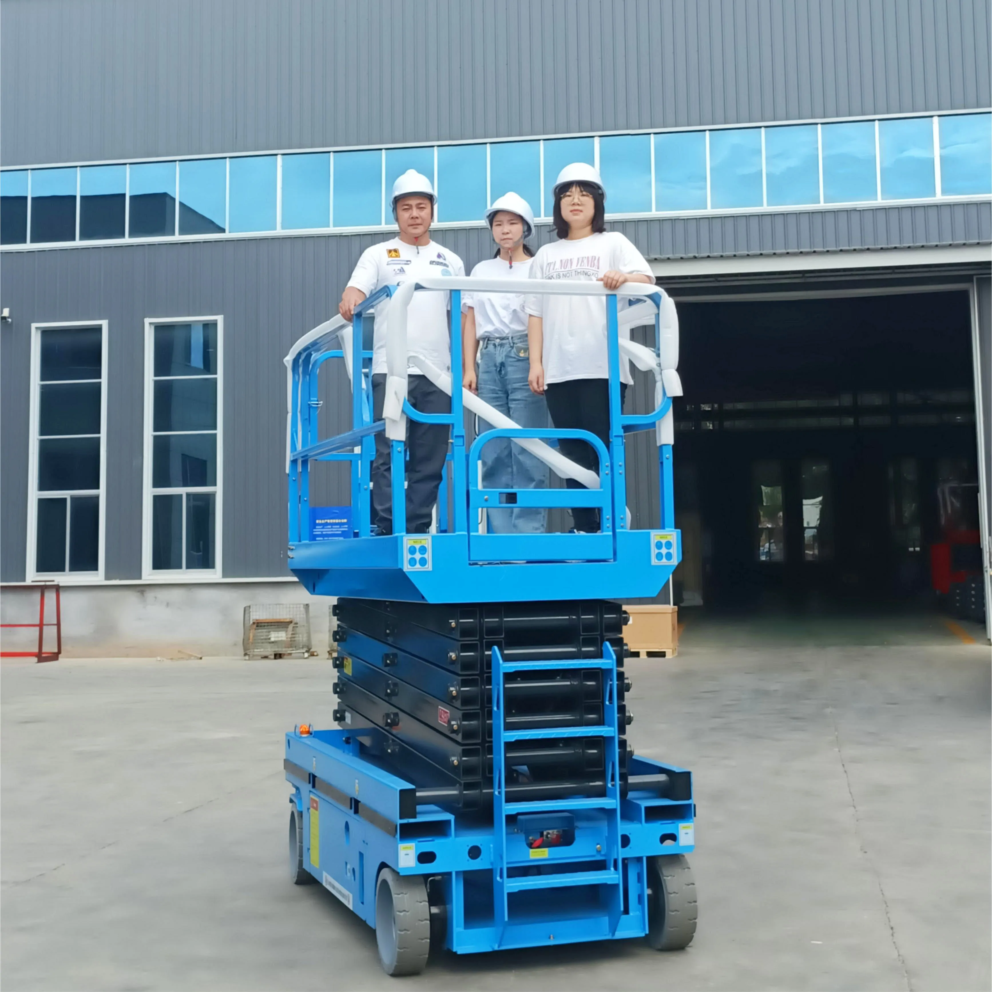 Good Quality 6m 12m Electric Hydraulic Small Mini Personal Man Lift Portable Mobile 4.5kw Scissor Lift
