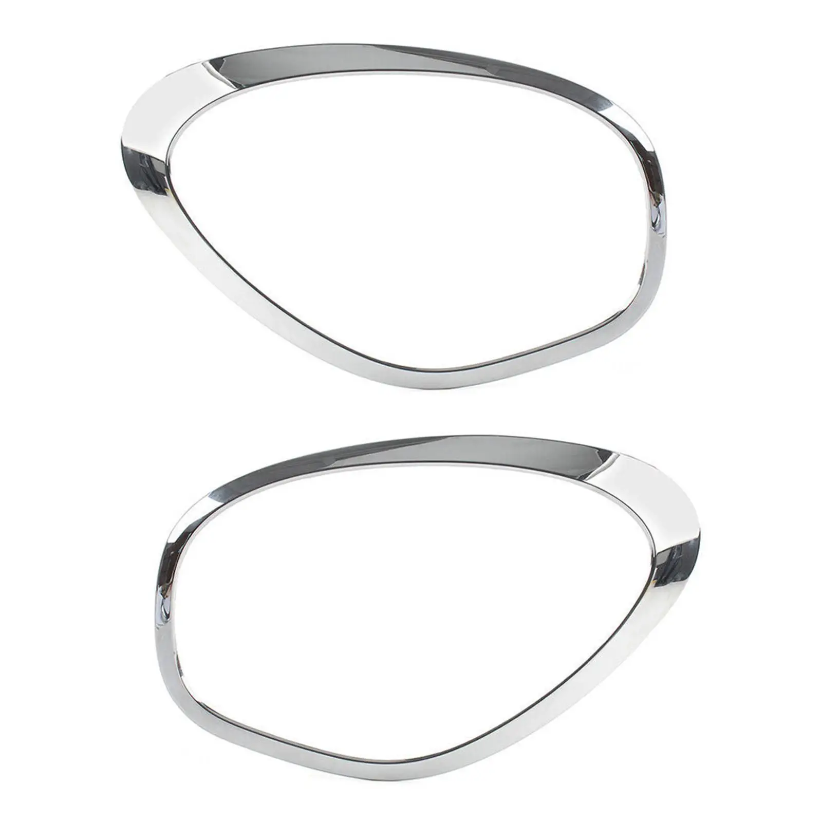 Headlight Lamp Bezel Ring Car Accessories Easy Installation Professional Replaces Headlamp Frame for Mini Cooper R60 R61