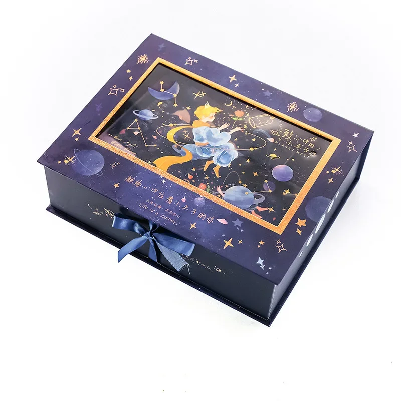 Little Prince Series Hand Account Scrapbooking Set Exquisite Fox Star River Gift Box Student DIY Stationery Supplies