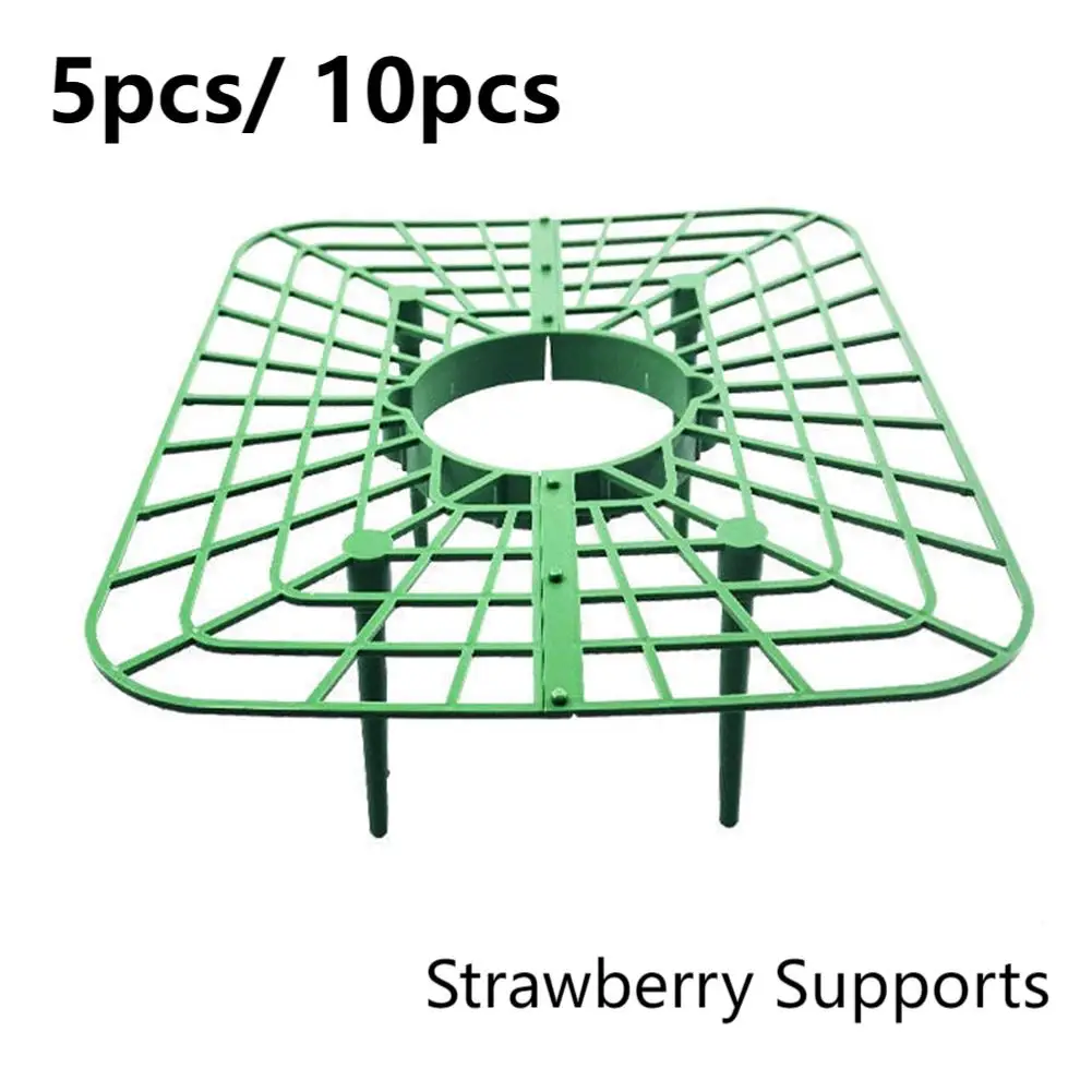 5/10Pcs Plant Supports Strawberry 4 Support Feets Strawberry Growing Racks For Protecting Vines Avoid Ground Gardening Tool