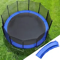 Estera de repuesto para trampolín, cubierta redonda resistente para almohadilla de trampolín, cubierta protectora impermeable de seguridad para gimnasio, daños por el clima en el hogar