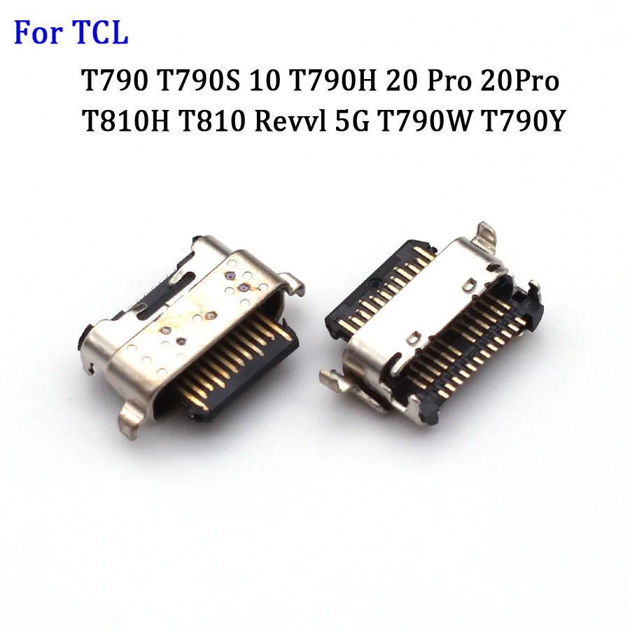 2-5Pcs Dock Port Connector Plug Usb Charging Charger For TCL T790 T790S 10 T790H 20 Pro 20Pro T810H T810 Revvl 5G T790W T790Y