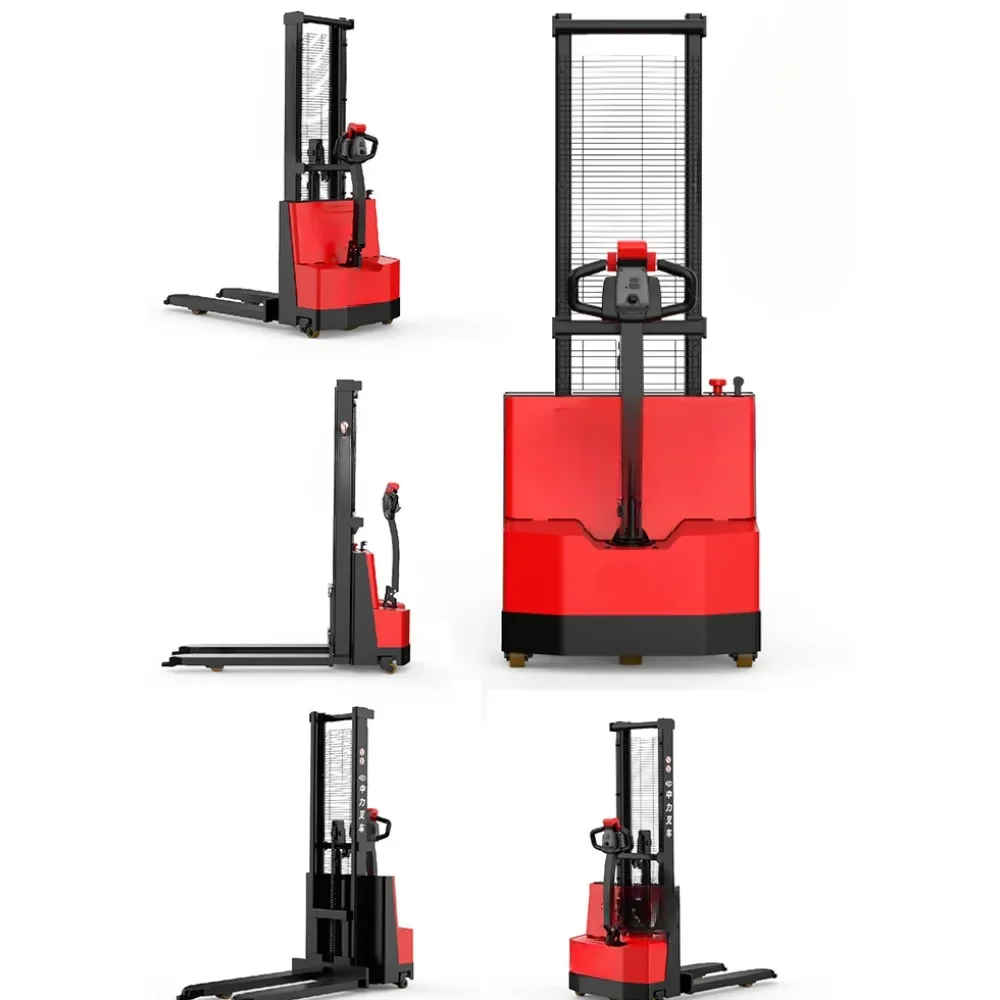 

Electric stacker pedestrian loading and unloading forklift