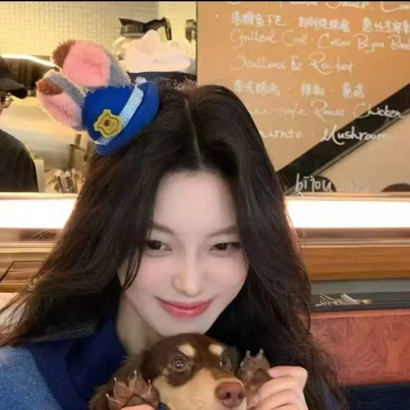 

Аниме Zootopia miniJudy плюшевая заколка для волос с заячьими ушками, украшение kawaii для девочек, портативные плюшевые аксессуары для волос, периферийные куклы, подарок