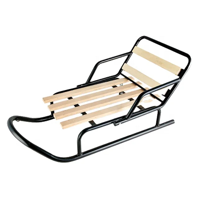 metal-baby-snow-chair-sled-with-backrest-push-handle-pull-rope-safety-guard-rail-winter-sledge-toboggan-for-toddler-kids