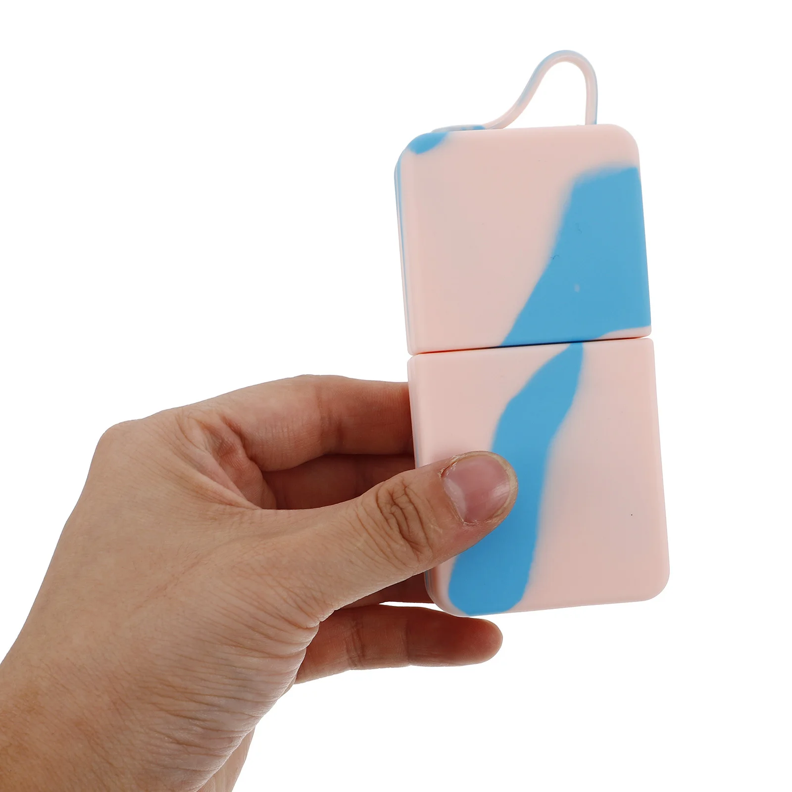 أداة العناية بالوجه المحمولة من السيليكون لتخفيف انتفاخ العين وتدليك الوجه