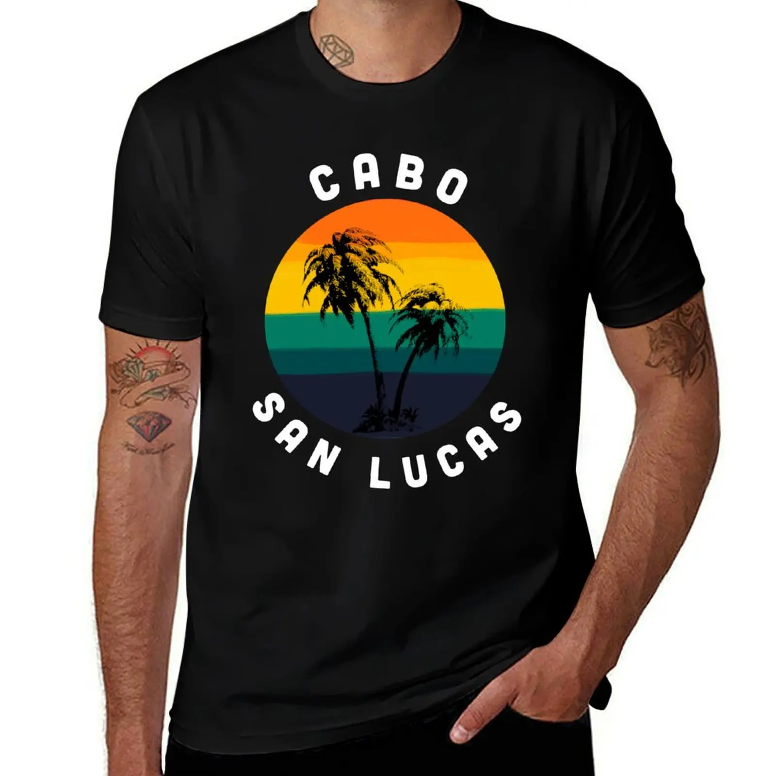 

Cabo San Lucas Souvenir Mexico Family Group Trip Vacation T-Shirt man t shirts for men T-Shirt