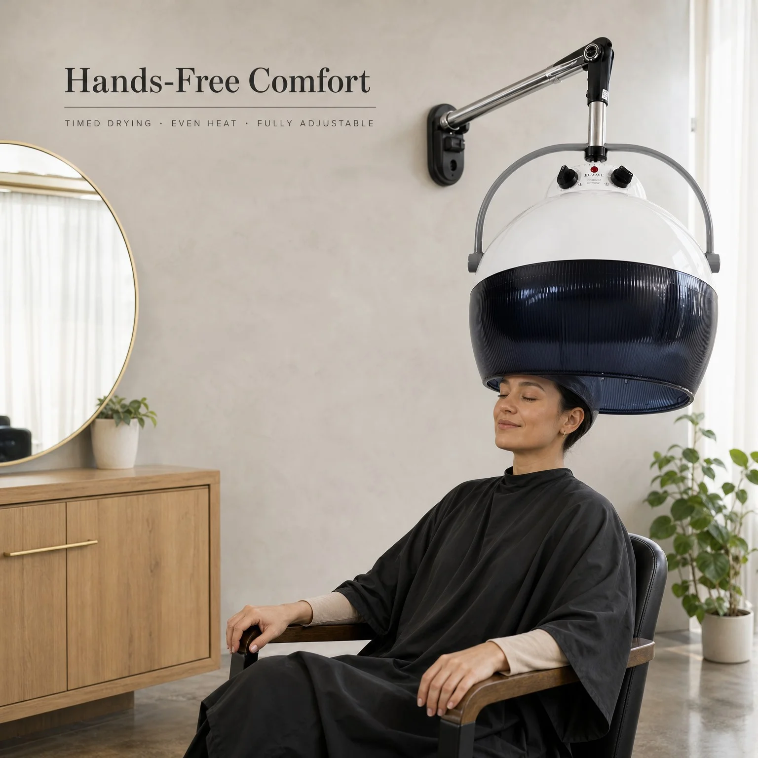 Настенный фен для салонов крас – обзор и цена Hair Salon Hood Dryer Professional