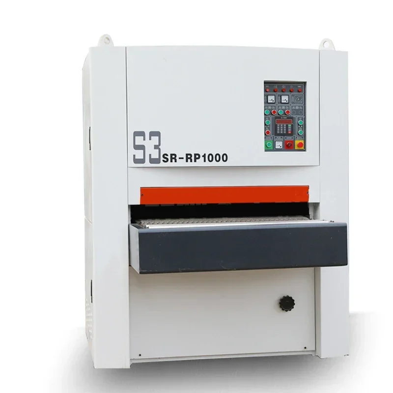 Heavy duty broadband sander, flat plate sander for furniture factory