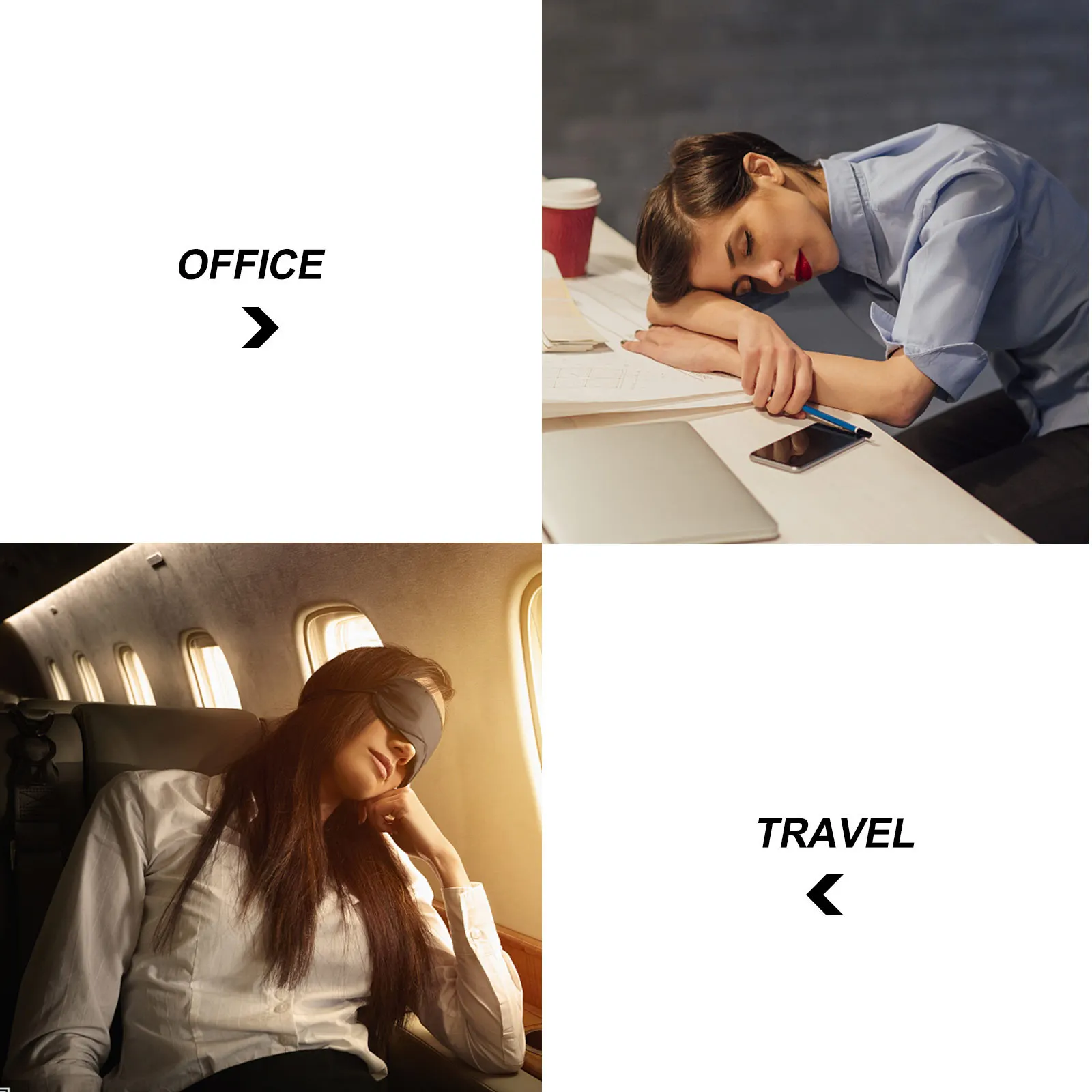 

Pillow Sleep Pillows Cylinder Foam Neck Rest for Sleeping Memory Chemical Fiber Travel