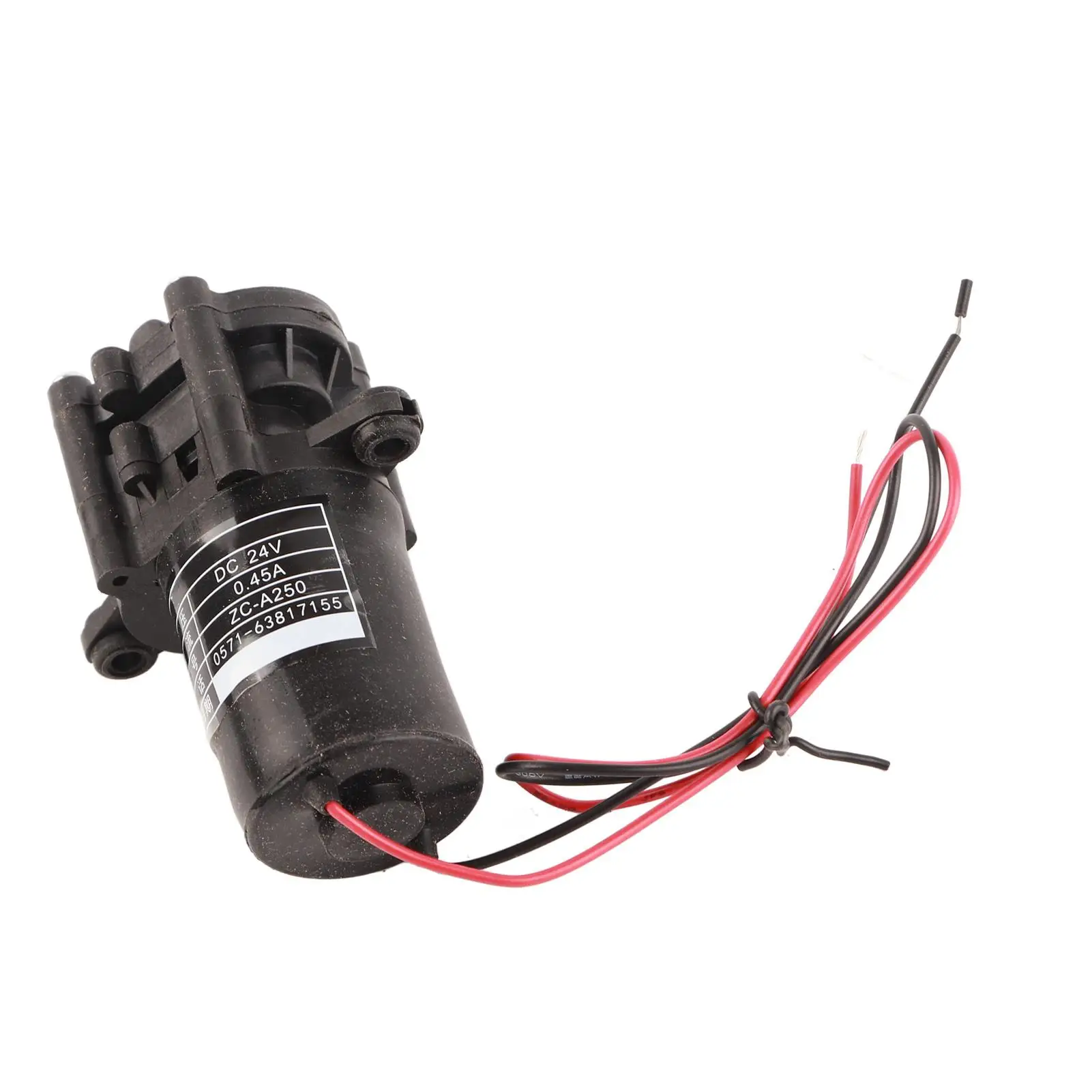 ZC-A250 DC 24V Mini plastik Gear air untuk pompa susu/minyak goreng