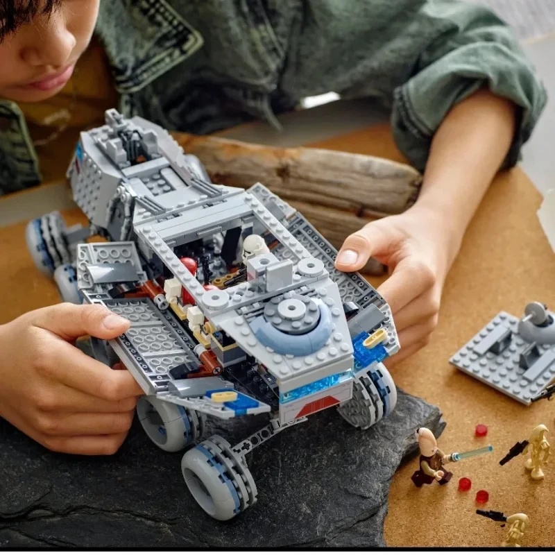 75413 Seri Sains dan Teknologi Blok Bangunan Mainan Anak-Anak Hadiah Liburan Ulang Tahun Mainan Edukatif