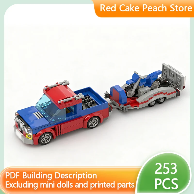 

Модель скоростного гоночного автомобиля MOC, строительные кирпичи, мотоцикл, транспортная машина, модульная технология, детские праздничные подарки, сборные игрушки