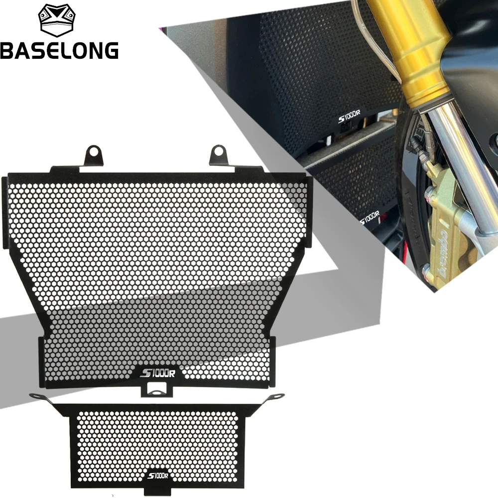 

Motorcycle Accessories Radiator Grille Guard Oil Cooling Cover For BMW S1000R S 1000 R 2013-2014-2015-2016-2017-2018-2019-2020
