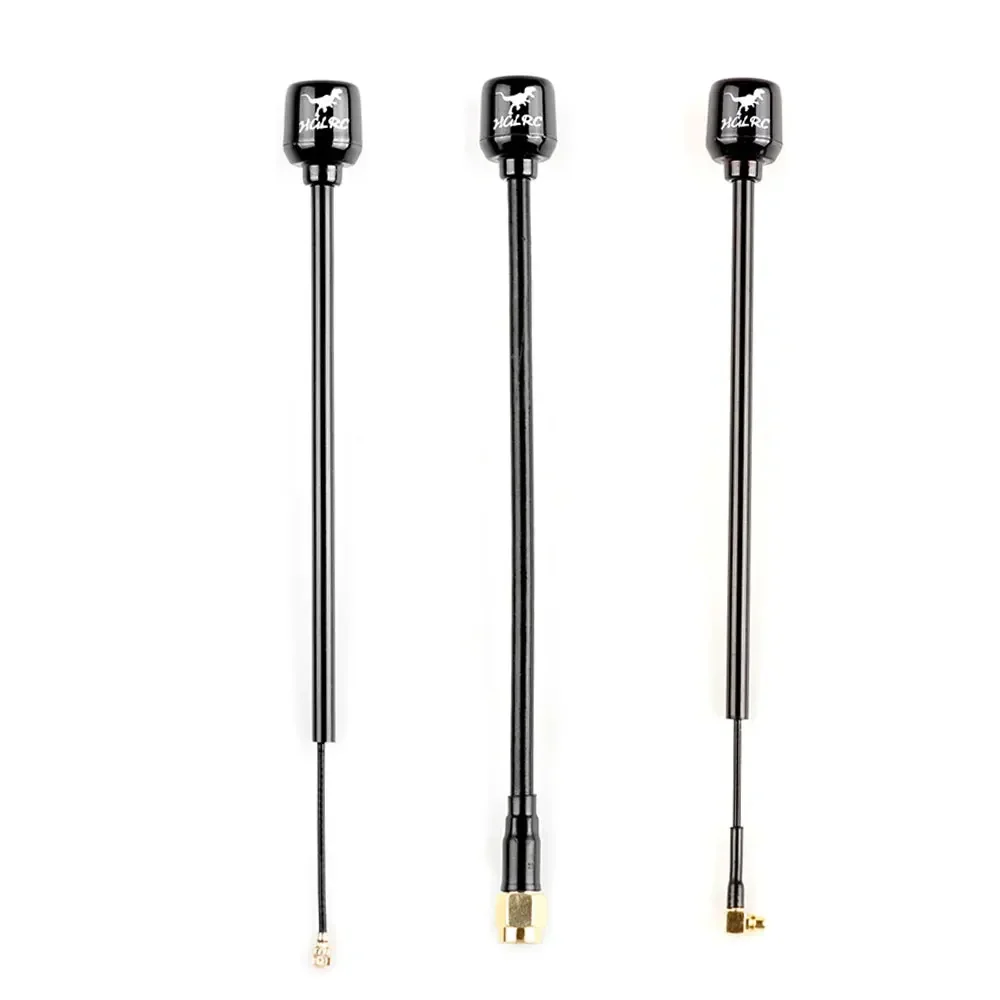 HGLRC Mini Long Range Hammer Antenna Mini RHCP LHCP Spin SMA MMCX Angle 5.8G 2.5dBi 135mm For RC FPV Racing Drone