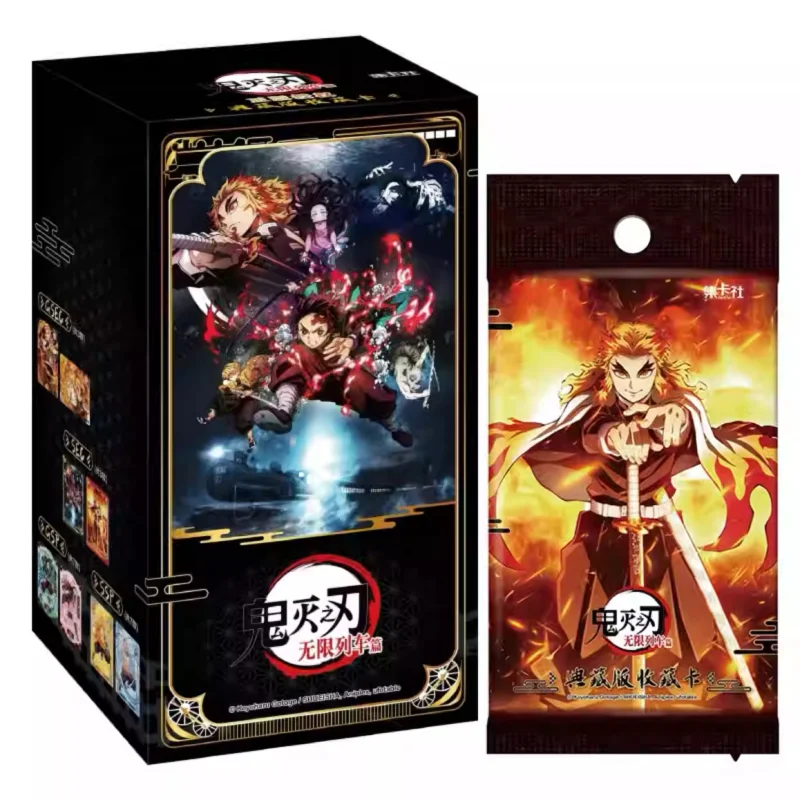 

Card Fun Demon Slayer Cards Full Set Diamond Flash Rare Ssp Sp Card Tanjirou Kamado Nezuko Character Collection Card Toy Gift